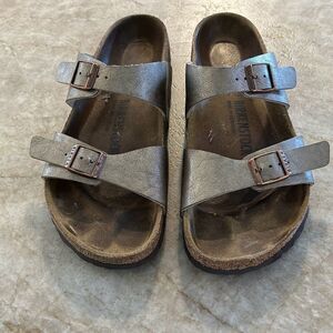 BIRKENSTOCK Bronze Sandals
